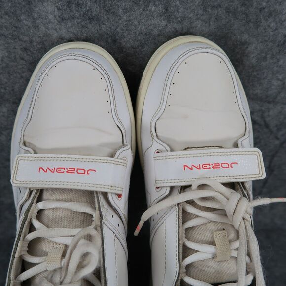 Nike Air Jordan 1 Sneakers Mens 9.5 Flight Strap 23 High Top Retro Trainer White - Picture 9 of 14